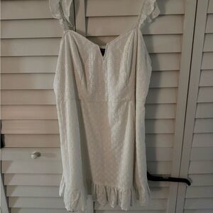 Wild Fable White Eyelet Dress